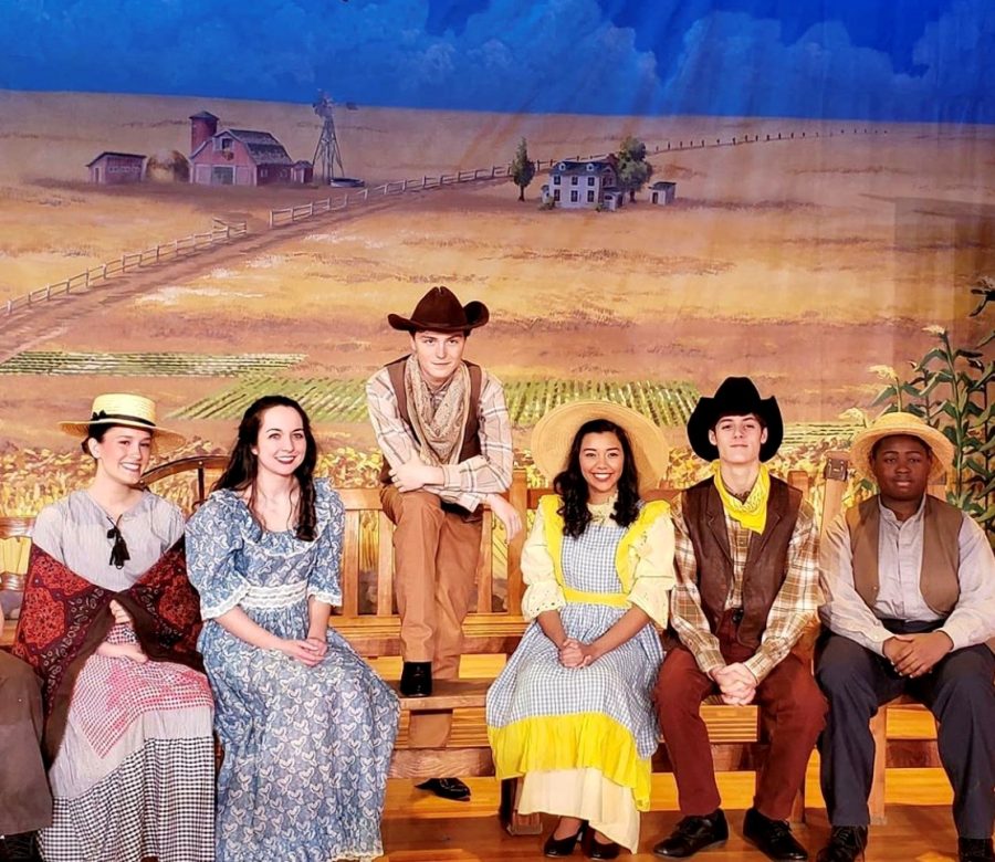 Rodgers and Hammersteins Oklahoma! runs Thursday, March 5-Sunday March 8. This  will also be Ms. Bonnie Sparks last show after 39 years with St. Pius X.