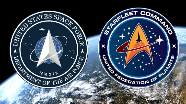 The formation of the Space Force officially began in December 2019 when President Trump signed into law the National Defense Authorization Act. While this newest branch of the military is exciting, whats gotten even more attention is the Space Forces logo, which many have compared to the one from Star Trek.
