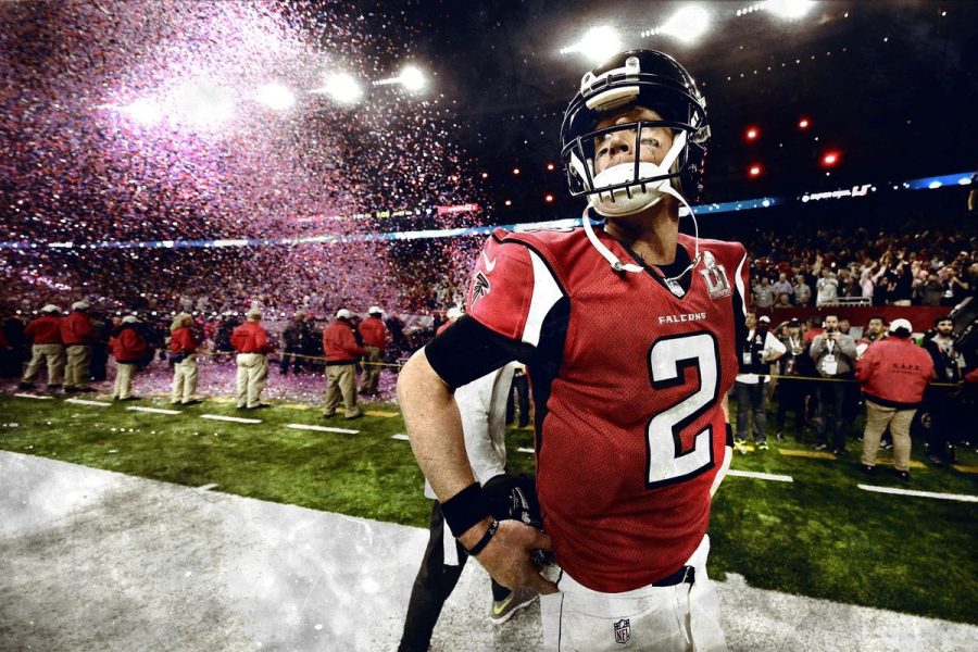 Atlanta Falcons quarterback Matt Ryan walks off the field after the Falcons lose Super Bowl LI to the New England Patriots in devastating fashion.