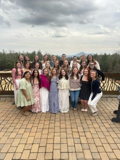 This picture captures all of the Luce girls present on the trip.