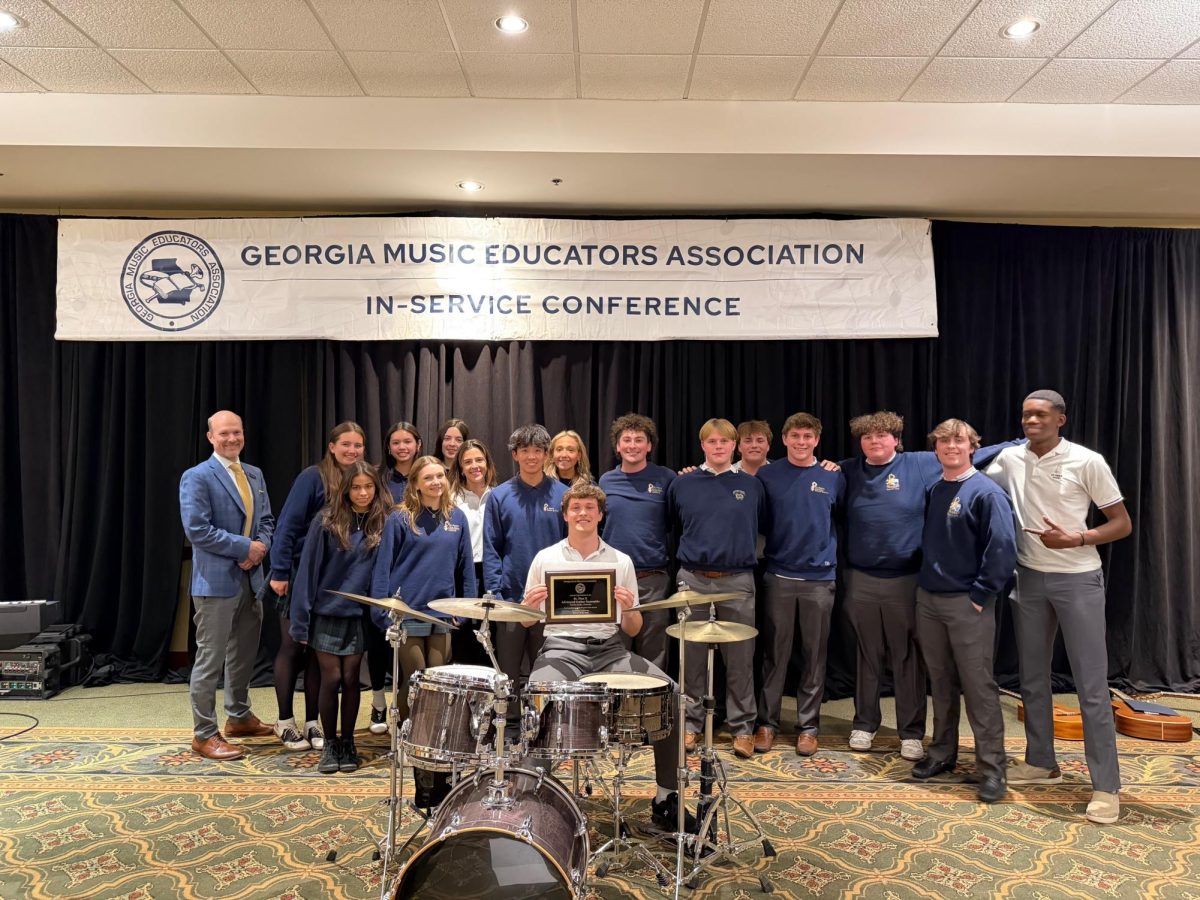 The Advanced Guitar Ensemble at the GMEA in Athens, Georgia.